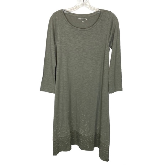Soft Surroundings Starlight Shift Midi Dress - Picture 1 of 8